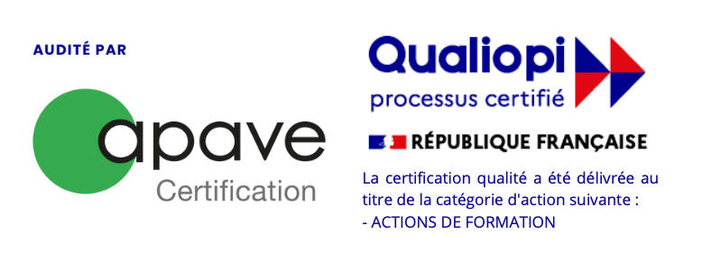 Logo de la certification Qualiopi